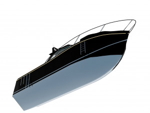 Luxury Yacht 3D-Modell