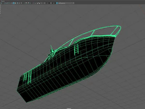 Luxury Yacht 3D Model
