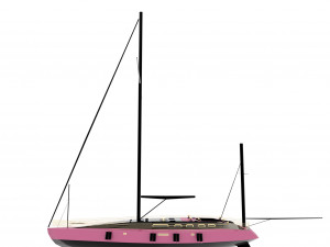 Luxury Yacht 3D Model