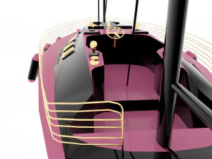 럭셔리 요트 3D 모델