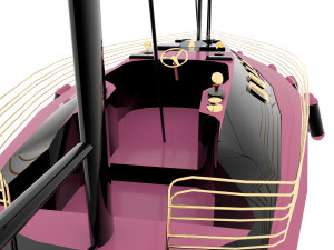 Luxury Yacht 3D Model