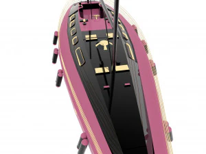 럭셔리 요트 3D 모델