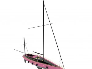 럭셔리 요트 3D 모델