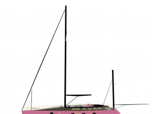 Luxury Yacht 3D Model