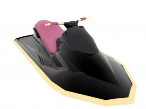Jetski 3D Modell