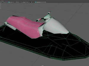 Jetski 3D Modell