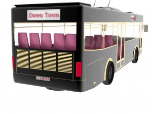 City Bus 3D Model