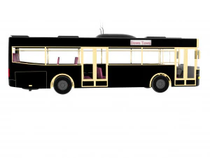 City Bus 3D Model