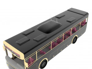City Bus 3D Model