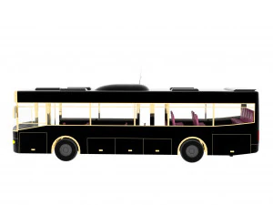 City Bus 3D Model