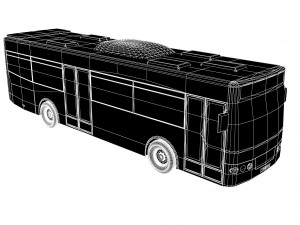 City Bus Modèle 3D