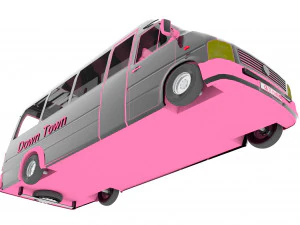 Minibus 3D Model