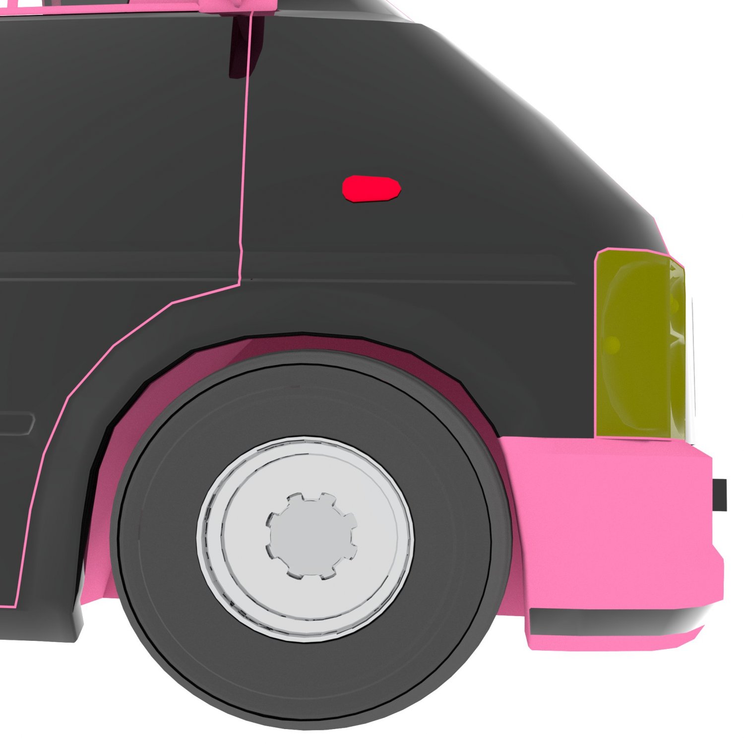 Minibus 3D Model in Bus 3DExport