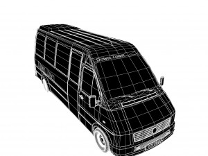 Minibus 3D 모델