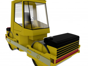 Asphalt Roller 3D 모델