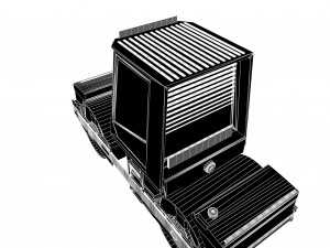 Asphalt Roller 3Dモデル