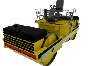 Asphalt Roller Modèle 3D