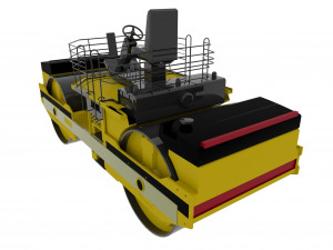 Asphalt Roller Modèle 3D
