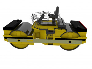 Asphalt Roller Modèle 3D