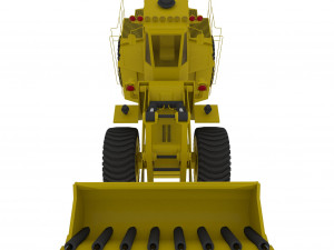 Bulldozer Model 3D