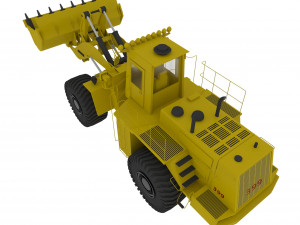 Bulldozer Model 3D
