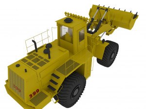 Bulldozer Model 3D