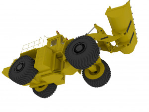 Bulldozer Model 3D