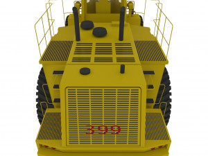 Bulldozer Model 3D