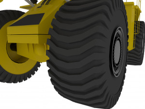 Bulldozer Model 3D