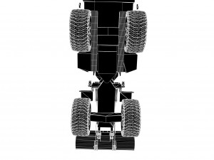 Bulldozer Model 3D