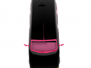 Fantasy Van 3D Model