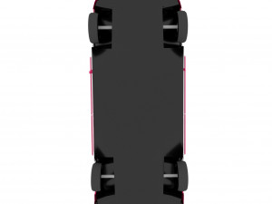 Fantasy Van 3D Model