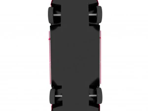 Fantasy Van 3D Model