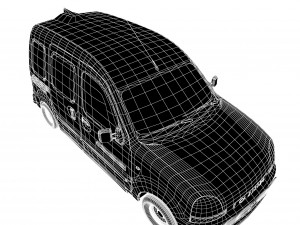 Fantasy Van 3D Model
