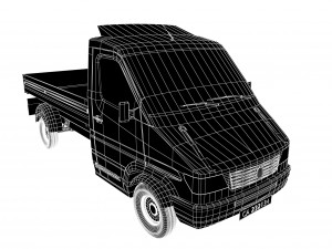 Fantasy Truck 3D Модель