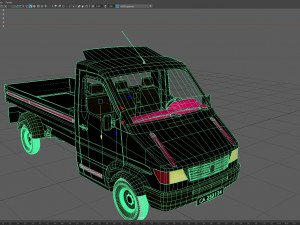 Fantasy Truck 3D Модель
