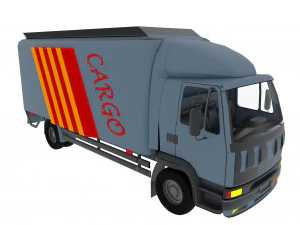 Camion Modello 3D