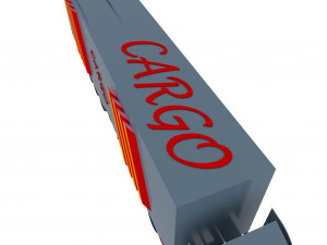 Long Truck 3D 模型