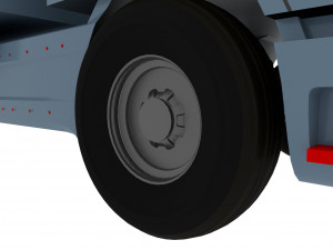 Long Truck 3D 模型