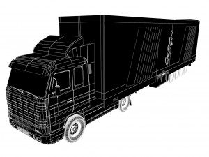 Long Truck 3D 模型