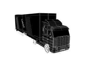 Long Truck 3D 模型
