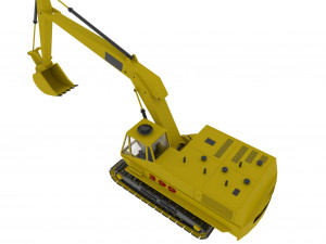 Excavator 3D 모델