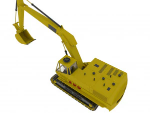 Escavatore Modello 3D