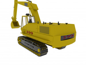 Excavator 3D मॉडल