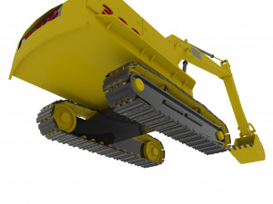 Excavator 3D मॉडल
