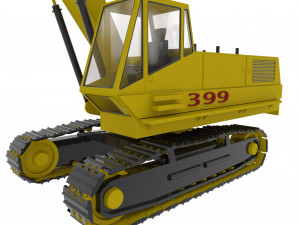 Excavator 3D मॉडल