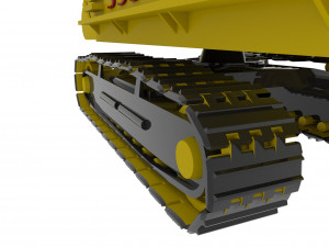 Excavator 3D मॉडल