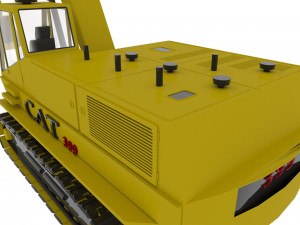 Excavator 3D मॉडल
