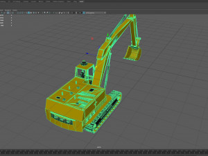 Excavator 3D मॉडल