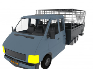 Pickup 3D 모델